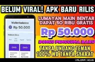 Ilustrasi Aplikasi Penghasil Uang Terbaru. (Foto: Kanal youtube @peluangcuanid)