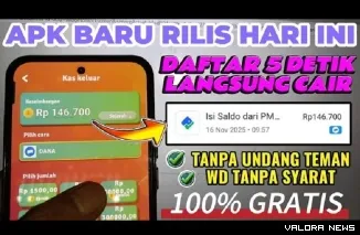Ilustrasi Aplikasi Penghasil Uang Terbaru. (Foto: Kanal youtube @peluangcuanid)
