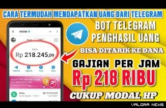Ilustrasi Aplikasi Penghasil Uang Terbaru. (Foto: Kanal youtube @peluangcuanid)