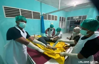 Kepolisian Resor Pesisir Selatan, Sumatera Barat, berhasil mengidentifikasi mayat perempuan yang ditemukan warga di tepi Sungai Batang Tarusan, Nagari Barung-Barung Balantai, Kecamatan Koto XI Tarusan. (Dok. Ist)