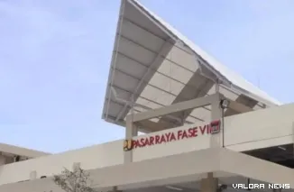 Pasar Raya Fase VII Padang. (Dok. Ist)