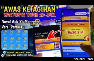 Ilustrasi Aplikasi Penghasil Uang Terbaru. (Foto: Kanal youtube @PenuhinDompet)