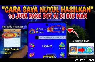 Ilustrasi Aplikasi Penghasil Uang Terbaru. (Foto: Kanal youtube @PenuhinDompet)