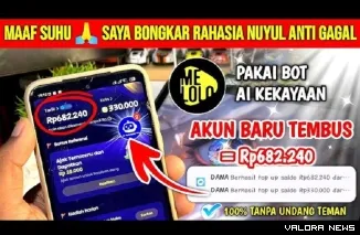 Ilustrasi Aplikasi Penghasil Uang Terbaru. (Foto: Kanal youtube @PenuhinDompet)