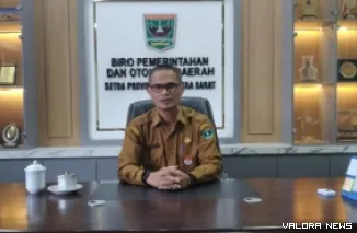 Kepala Biro Pemerintahan Setda Provinsi Sumbar, Edzedin Zein. (humas)