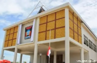 Kantor Balai Kota Padang di Jl Bagindo Azis Chan Bypass Padang.