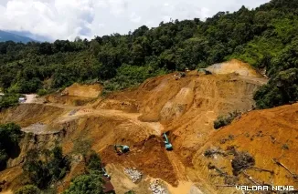 Jalur Sicincin Malalak tidak bisa digunakan saat mudik Lebaran 2026. (Dok. Ist)