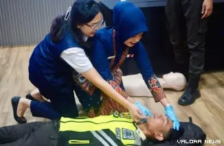 PT Kereta Api Indonesia (Persero) Divre II Sumatera Barat membekali para pekerja dengan penyuluhan kesehatan manajemen kelelahan serta pelatihan Pertolongan Pertama Pada Kecelakaan (P3K)