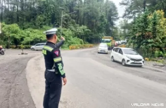 Untuk Operasi Ketupat 2026, Polres Solok ada tiga pos. (Dok. Polres Solok)