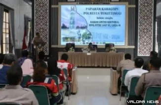 Polresta Bukittinggi mulai memetakan titik rawan kemacetan dan kecelakaan lalu lintas jelang pelaksanaan Operasi Ketupat Singgalang 2026 untuk mengamankan arus mudik dan balik Lebaran. (Dok. Ist)