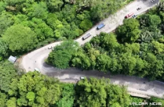 Progres pembangunan Flyover Sitinjau Lauik Padang mencapai 15 persen. (Dok. Ist)