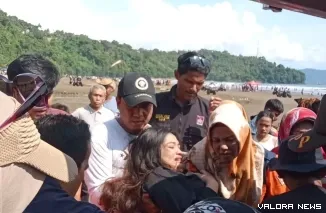 Kecelakaan tunggal yang melibatkan kendaraan ATV terjadi di kawasan objek wisata Pantai Air Manis, Kota Padang.