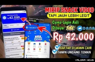 Ilustrasi Aplikasi Penghasil Uang Terbaru. (Foto: Kanal youtube @PenuhinDompet)