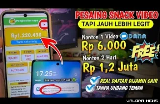 Ilustrasi Aplikasi Penghasil Uang Terbaru. (Foto: Kanal youtube @PenuhinDompet)