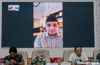 Anggota Komisi IX DPR RI Ade Rezki Pratama bersama Badan Gizi Nasional menggelar sosialisasi program tersebut di Kantor Bupati Padang Pariaman. (Dok. Humas BGN Sumbar).