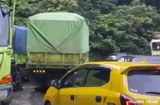 Kondisi kemacetan di Sitinjau Lauik. (Dok. Ist)