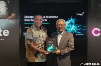 Indosat Business meluncurkan whitepaper bertajuk "A Business-Centric Framework for Enterprise Cyber-Resilience, Selasa (19/5/2026)