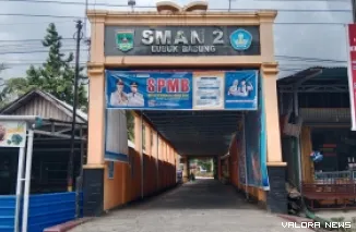Kampus SMAN 2 Lubuk Basung. (anizur)