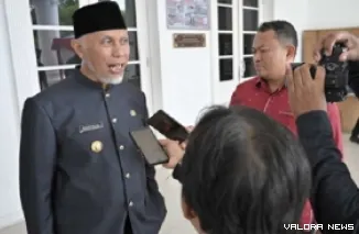Gubernur Sumbar, Mahyeldi. (humas)