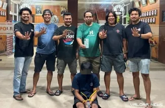 Tim Klewang Polresta Padang menangkap pelaku pencurian dengan pemberatan yang membobol rumah warga di Dadok Tunggul Hitam Kecamatan Koto Tangah dan membawa kabur dua telepon seluler serta tabung gas.