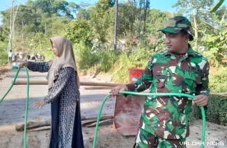 Program TNI Manunggal Membangun Desa (TMMD) Reguler ke-129