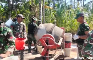 TNI Manunggal Membangun Desa (TMMD) Reguler ke-129 Kodim 0714/Salatiga
