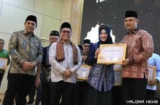 Rapat Evaluasi Penyelenggaraan Ibadah Haji 2026, Persiapan Penyelenggaraan Haji 2027, dan Penyerahan Penghargaan di Padang pada Jumat.