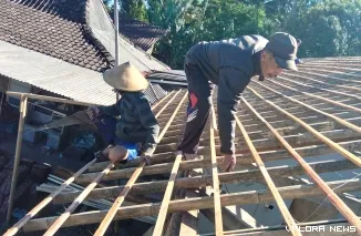 TMMD Desa Cukil Kabupaten Semarang bangun RTLH