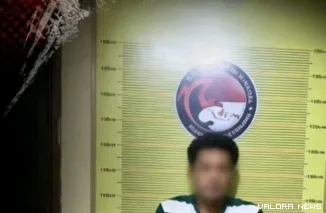 Satresnarkoba Polres Padang Panjang amankan TH (39) diringkus dengan 82 paket ganja kering yang siap edar, Rabu 5/8 malam