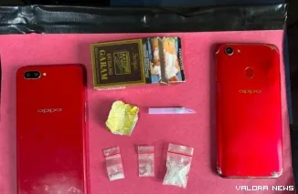 Barang bukti yang berhasil diamankan