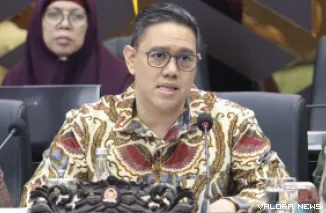 Wakil Ketua Komisi I DPR RI, Dave Laksono dalam Rapat Panja Harmonisasi RUU Penyiaran Badan Legislasi (Baleg) DPR RI, di Ruang Rapat Baleg, Gedung Nusantara I, DPR RI, Senayan, Jakarta, Senin. (humas)