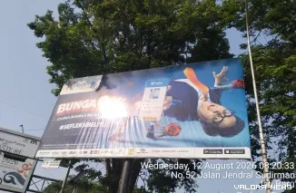 Salah satu baliho yang terpajang di Kota Padang. (Dok. Ist)