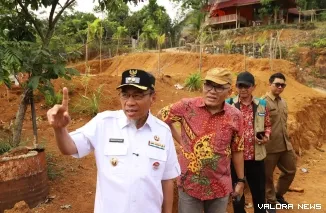Wakil Wali Kota Padang Maigus Nasir Meninjau Huntap di Sungkai (*)