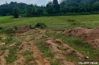 Gambar lahan yang menjadi objek ini perkara. (Dok. Ist)
