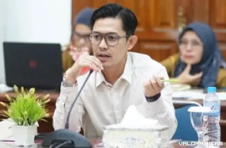 Anggota Fraksi Golkar DPRD Sawahlunto, Benny Ricardo Rizal. (hendra idris)