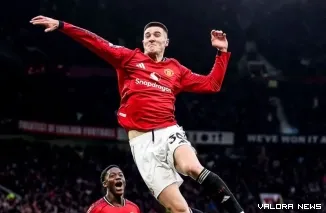 Pemain Manchester United Benjamin Sesko