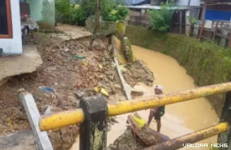 Kerusakan salah satu titik akibat bnajir bandang kemaren di Pasaman.
