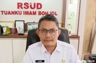 Direktur RSUD TIB Pasaman, dr. Hamdi, Sp.A