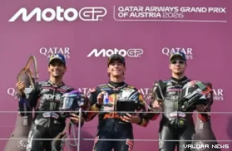 Pedro Acosta menang MotoGP Austria 2026