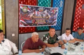 Ketua Panitia Pelaksana yang juga Dandenpom I/4 Padang, Letkol CPM Binson Simbolon