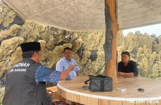 Baznas Sijunjung saat bersama Subirman
