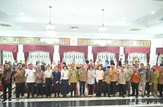 Gala dinner penyambutan delegasi Pemerintah Provinsi Jeonbuk di Auditorium Istana Gubernur Sumatera Barat