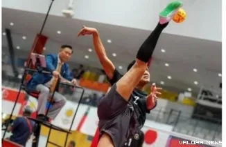 Atlet asal Sumatera Barat Syamsul Akmal bersama Timnas Sepak Takraw Indonesia akan menjalani pertandingan penting melawan Korea Selatan untuk menjaga peluang lolos ke semifinal nomor tim regu putra Asian Games Aichi-Nagoya 2026.