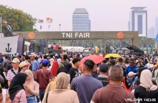 TNI Fair di Monas. (Dok. Biro Infohan Setjen Kemhan)