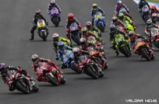 Marco Bezzecchi tampil sebagai pemenang MotoGP Mandalika 2026 setelah menaklukkan balapan 27 putaran di Sirkuit Mandalika, Lombok, Minggu.