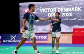 Debut pasangan ganda campuran Indonesia, Dejan Ferdinansyah/Felisha Alberta Nathaniel Pasaribu, di Denmark Open 2026 harus berakhir pada babak pertama setelah kalah dari wakil Chinese Taipei, Yang Po-Hsuan/Hu Ling Fang, Rabu.