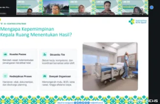 Pelatihan Manajemen Pelayanan Rawat Inap bagi Kepala Unit/Ruang di Rumah Sakit yang berlangsung secara virtual pada Senin (19/10/2026) hingga Sabtu (24/10/2026).
