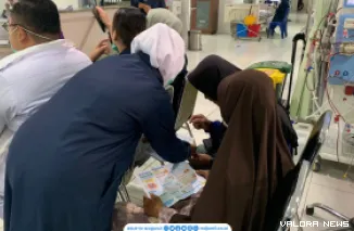 Pentingnya pengaturan diet dan nutrisi tersebut menjadi perhatian RS M. Djamil melalui edukasi kesehatan yang digelar di Unit Hemodialisa Instalasi Diagnostik Terpadu RS M. Djamil, Senin.