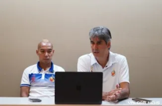 Pelatih Kepala Semen Padang FC, Stefano Cugurra alias Teco, membidik kemenangan perdana bersama Kabau Sirah saat menghadapi Persiku Kudus pada pekan ketujuh Pegadaian Championship 2026/2027
