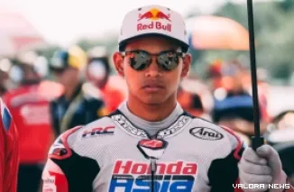 Pembalap muda Indonesia, Veda Ega Pratama, mencatatkan pencapaian bersejarah pada musim debut Moto3 2026 setelah mengoleksi 115 poin hingga Grand Prix Indonesia di Sirkuit Mandalika